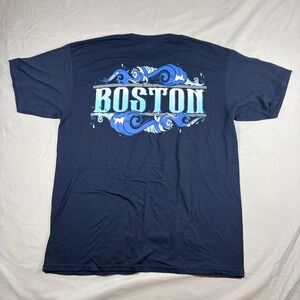 Red Bull Cliff Diving World Series 2022 Boston T-Shirt Mens Large Navy Blue L